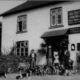 old photo of Beagles outside the Eight Bells pub